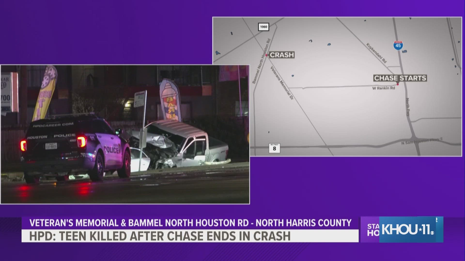 Teen charged with murder after chase ends with deadly crash in north ...