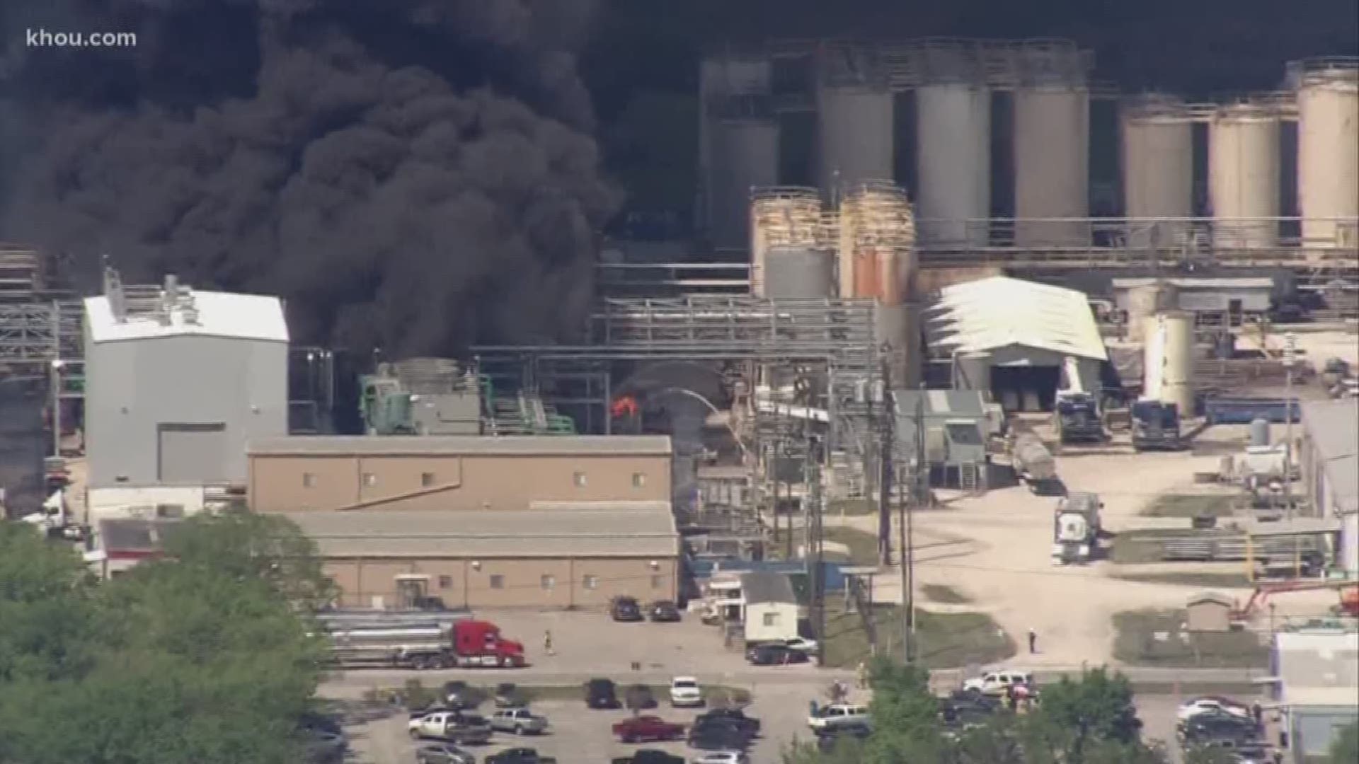 One dead, two injured in explosion, fire at chemical plant