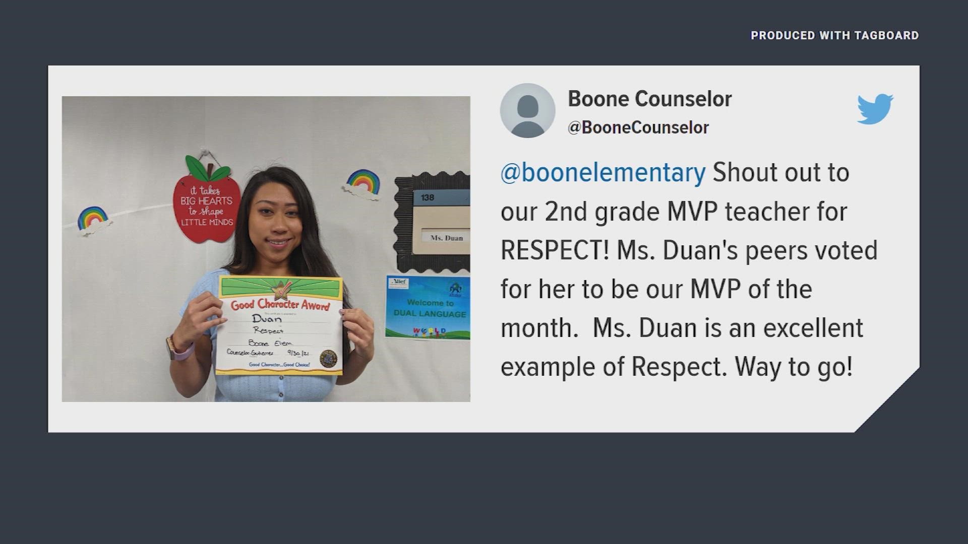 Alief ISD has identified her as Wendy Duan, 28. She joined the district in 2017 and had been teaching 3rd-grade reading and writing at Boone Elementary.