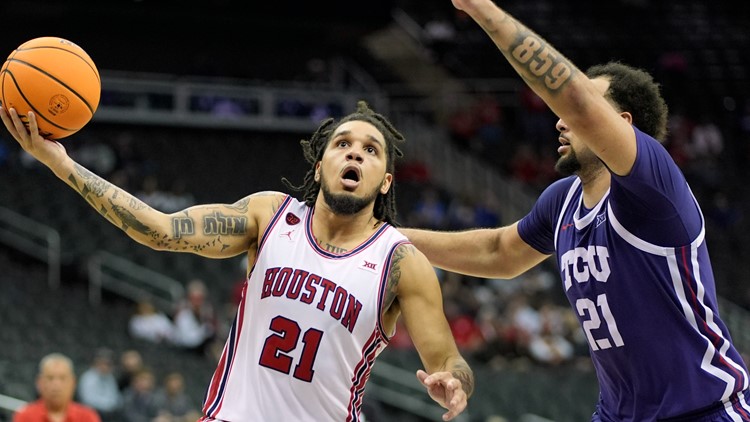 Houston Cougars top TCU in Big 12 basketball tournament | khou.com