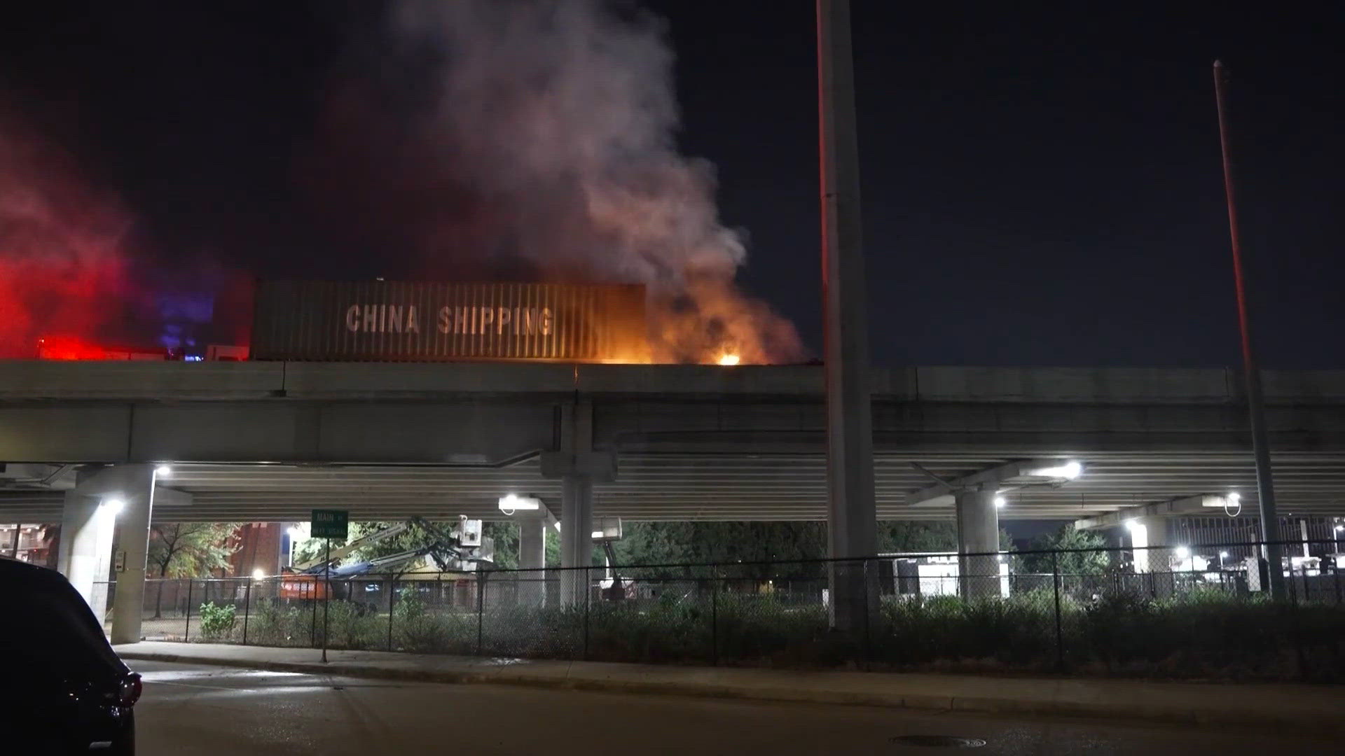 Southwest Freeway reopens after 18-wheeler fire causes miles of backups ...