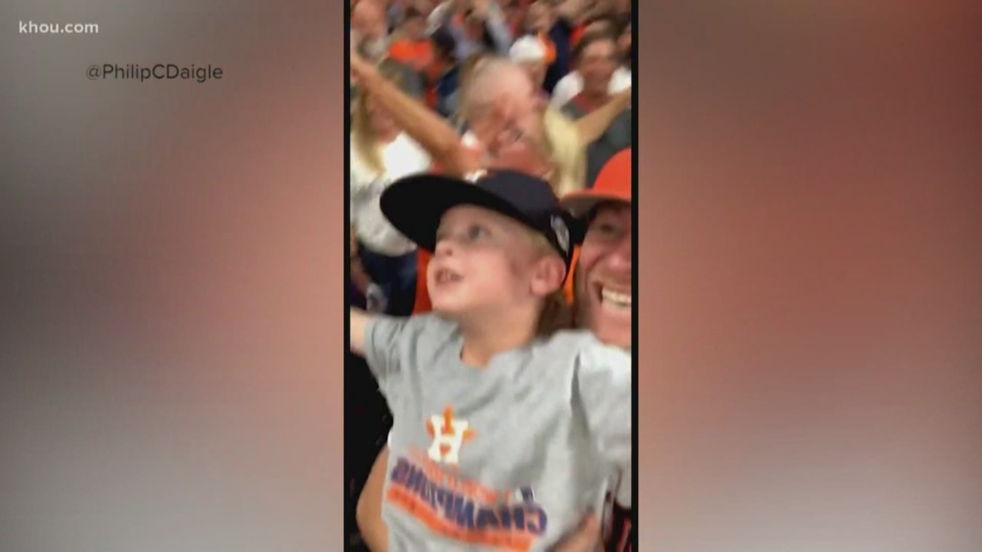 Watch clips of Astros fans celebrating after Jose Altuve won Game 6 in the ALCS with a walk-off home run.