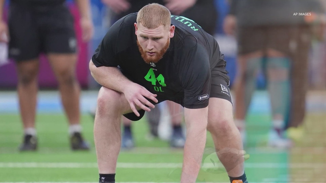 Reylan Rutledge Texans trade up, select Keylan Rutledge in 2026 NFL Draft | khou.com
