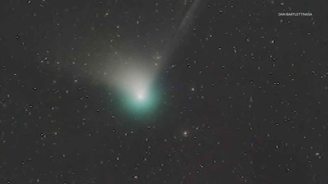 Rare green comet set to pass Earth for first time since Stone Age
