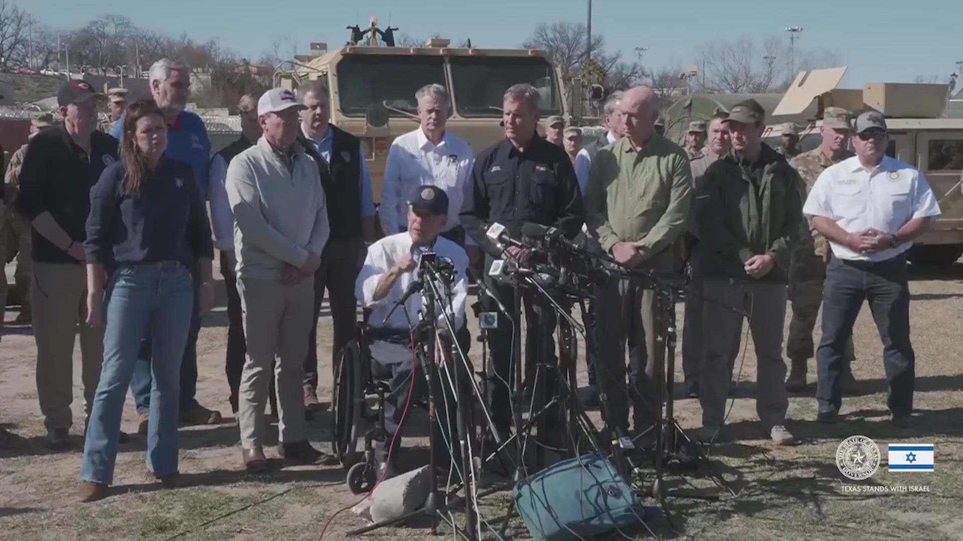 Abbott to be joined by 14 other governors at border Sunday | khou.com