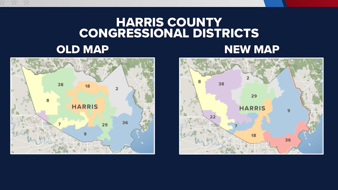 Some Houston voters to see new congressional districts as early voting begins for March primary