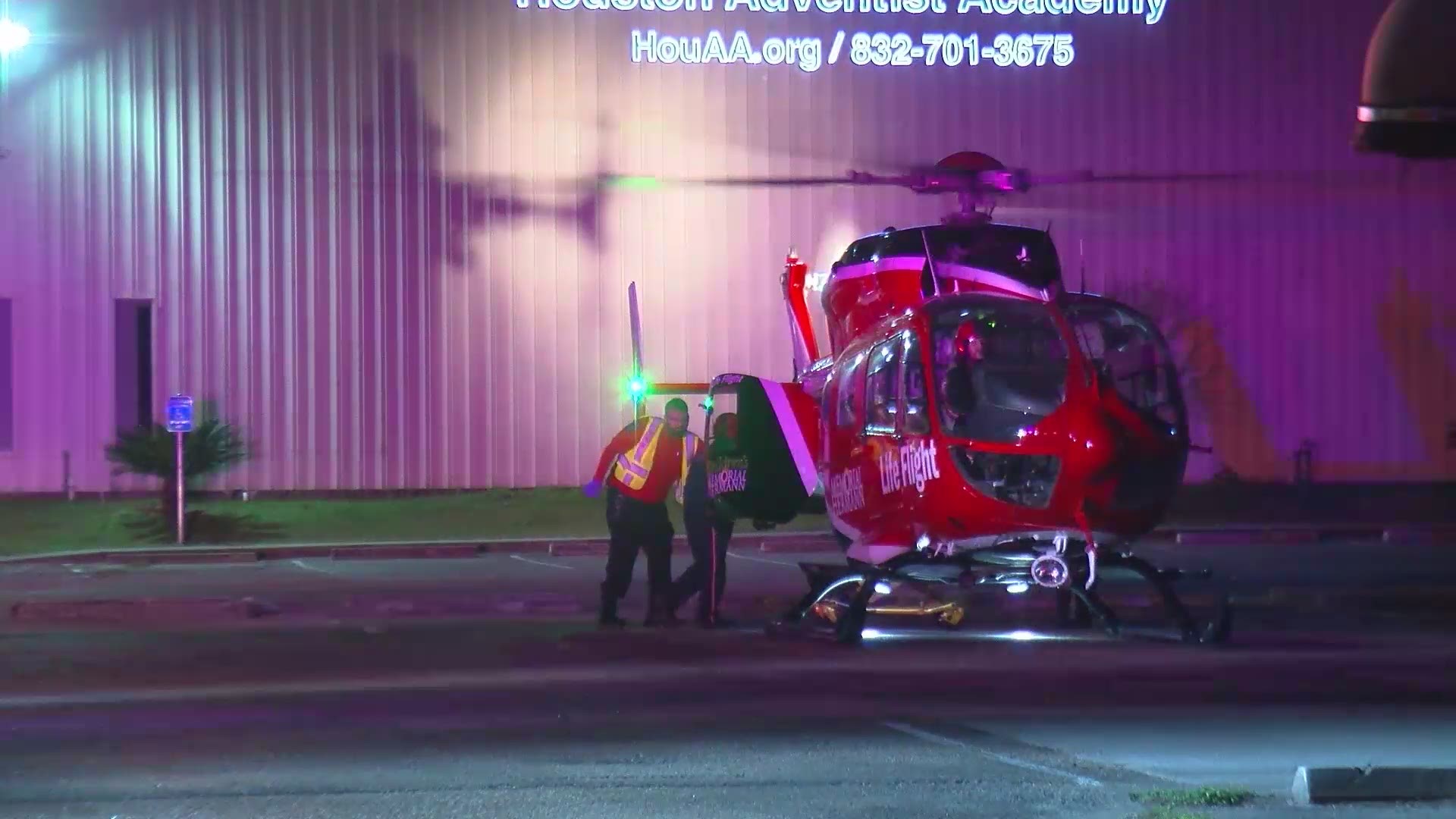 Deputies are investigating an auto-pedestrian accident that left a man and a 3-year-old critically injured in northwest Harris County.