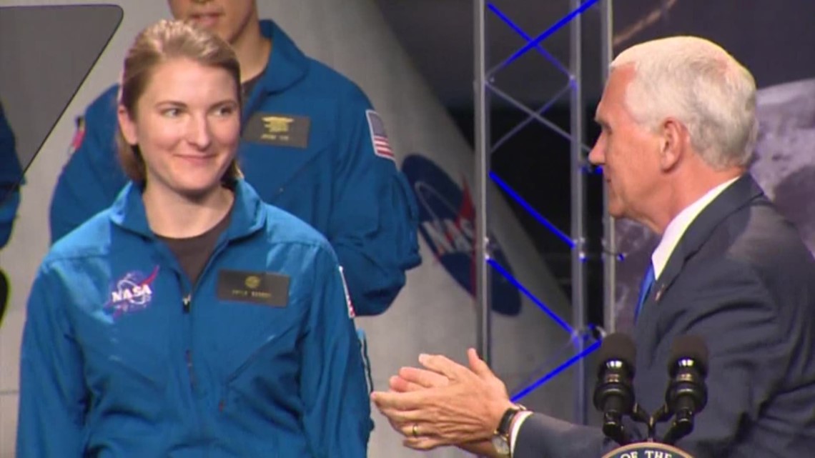 VP Pence Welcomes New Class Of Astronauts Khou Com