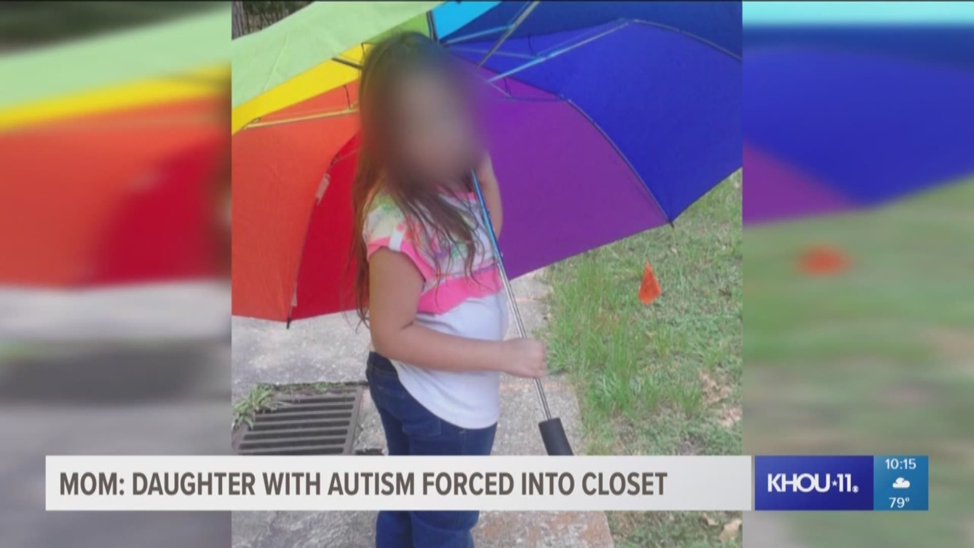 A mother in The Woodlands is demanding an apology after she says her daughter was forced into a closet with the door held closed.