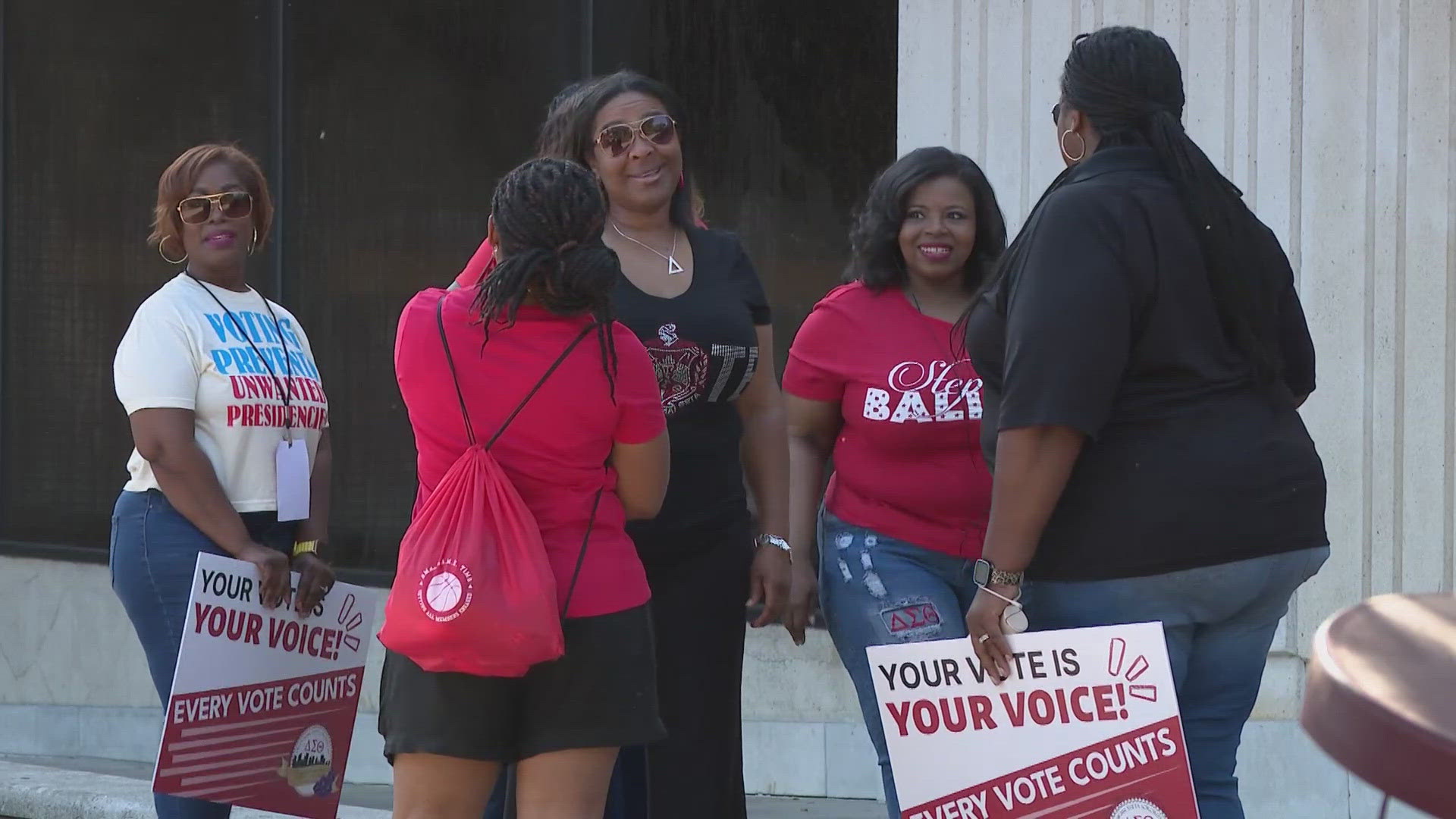 Early voting continues until Nov. 1.