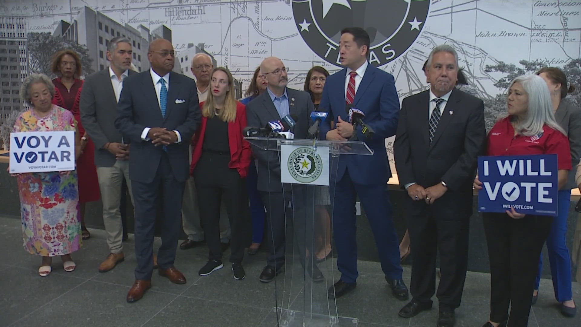 Houston-area Democrats are urging voters to check their registration status after a series of actions by state Republican leaders puts the issue front and center.