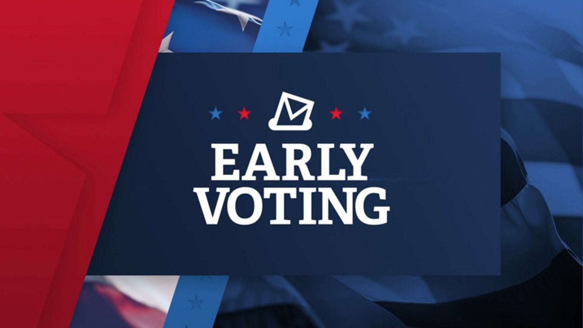 Early voting gets underway today! Here's what you need to know before you head to the polls