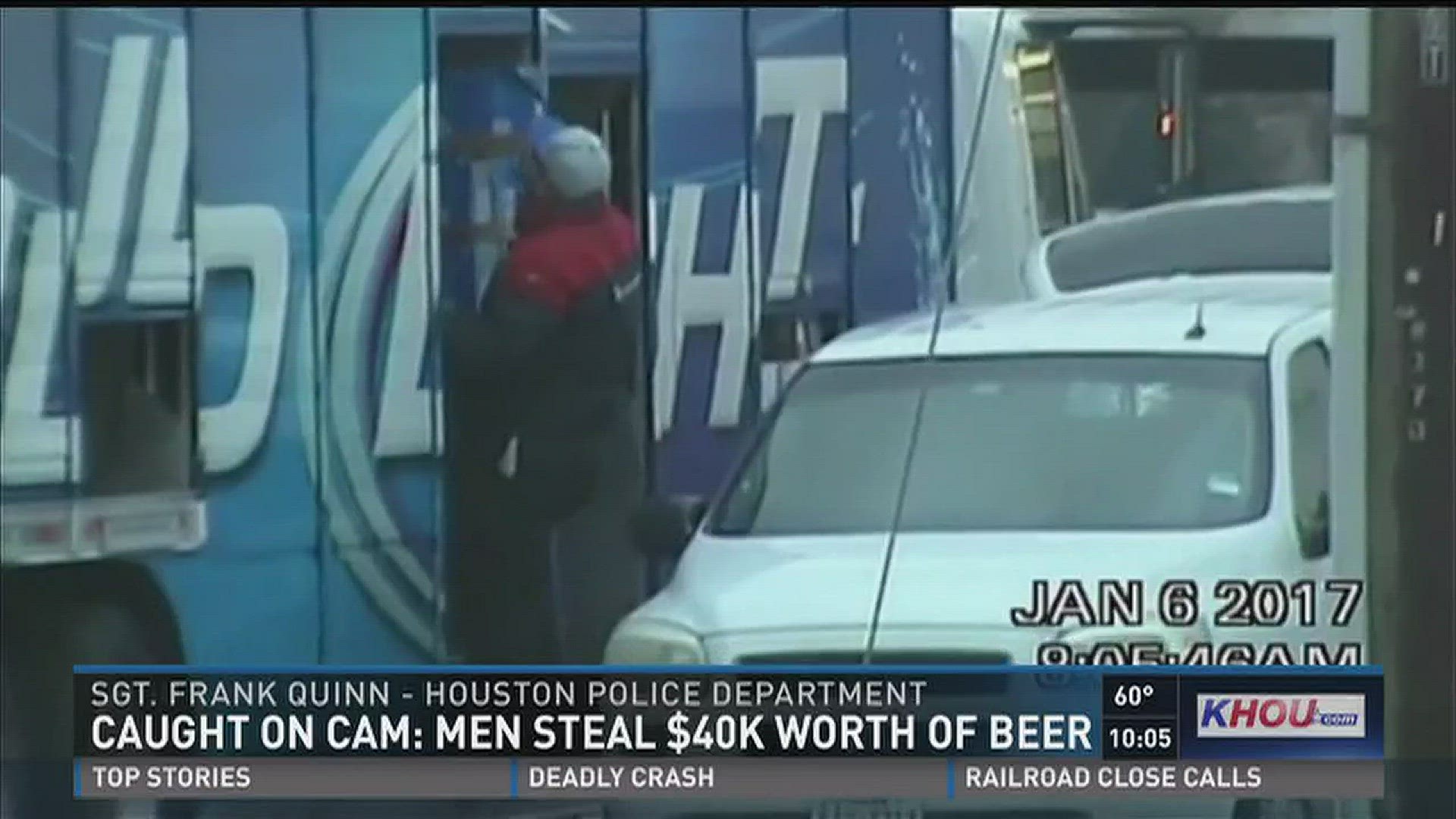 Five Men Arrested, Accused Stealing $40k Worth Of Beer | Khou.com