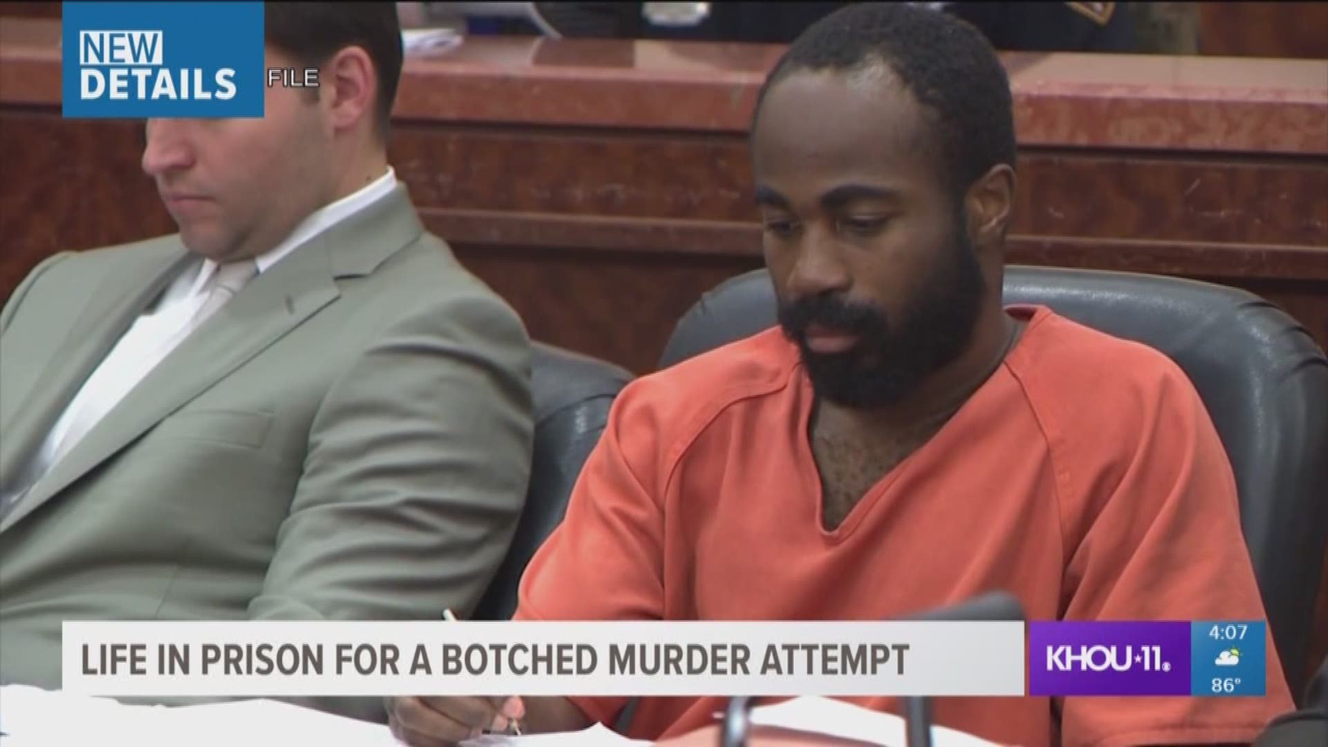 Chimene Onyeri has been sentenced to life in prison for the attempted capital murder of Travis County State District Judge Julie Kocurek.