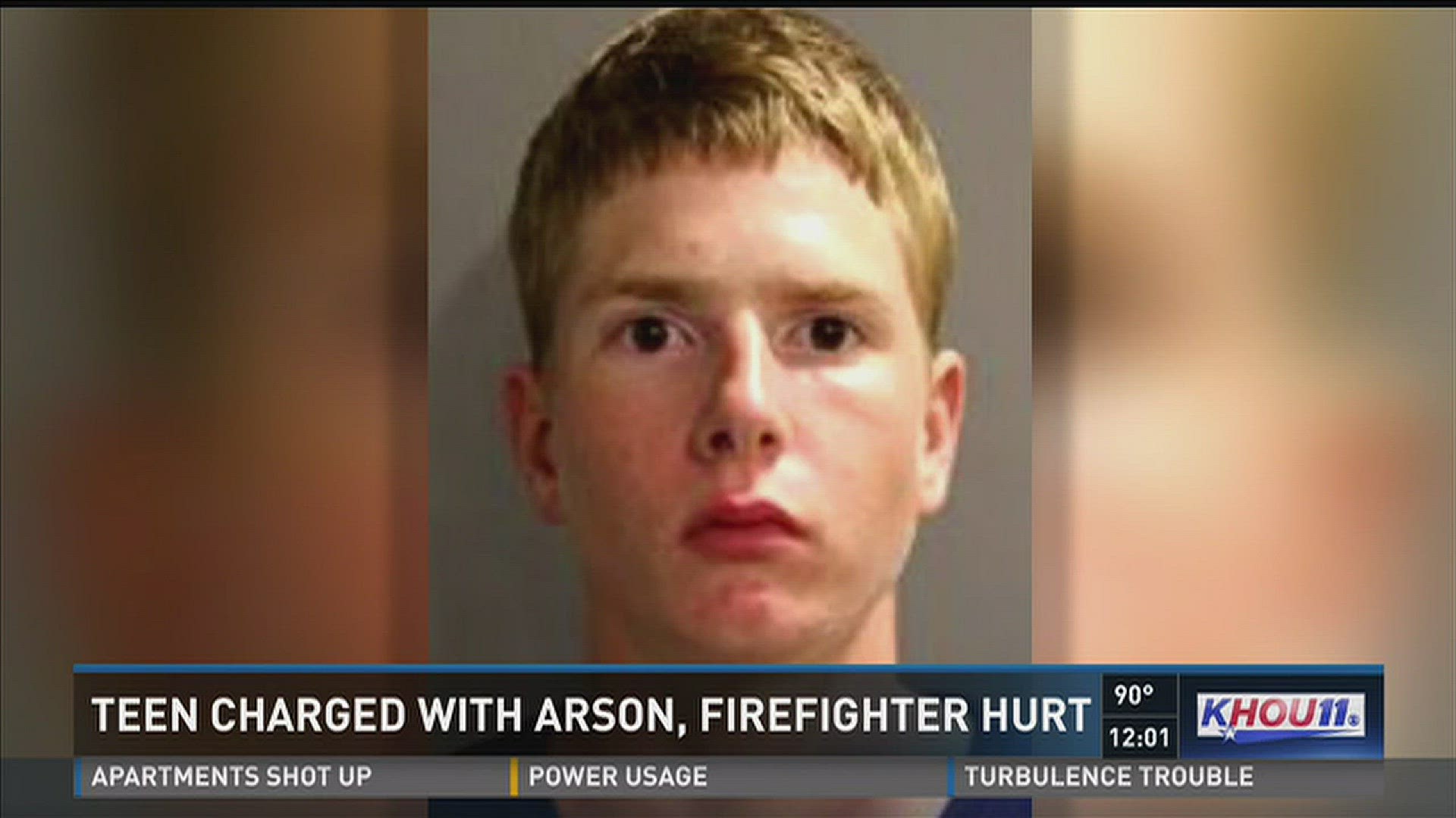 Teen charged with arson in fire that injured firefighter | khou.com