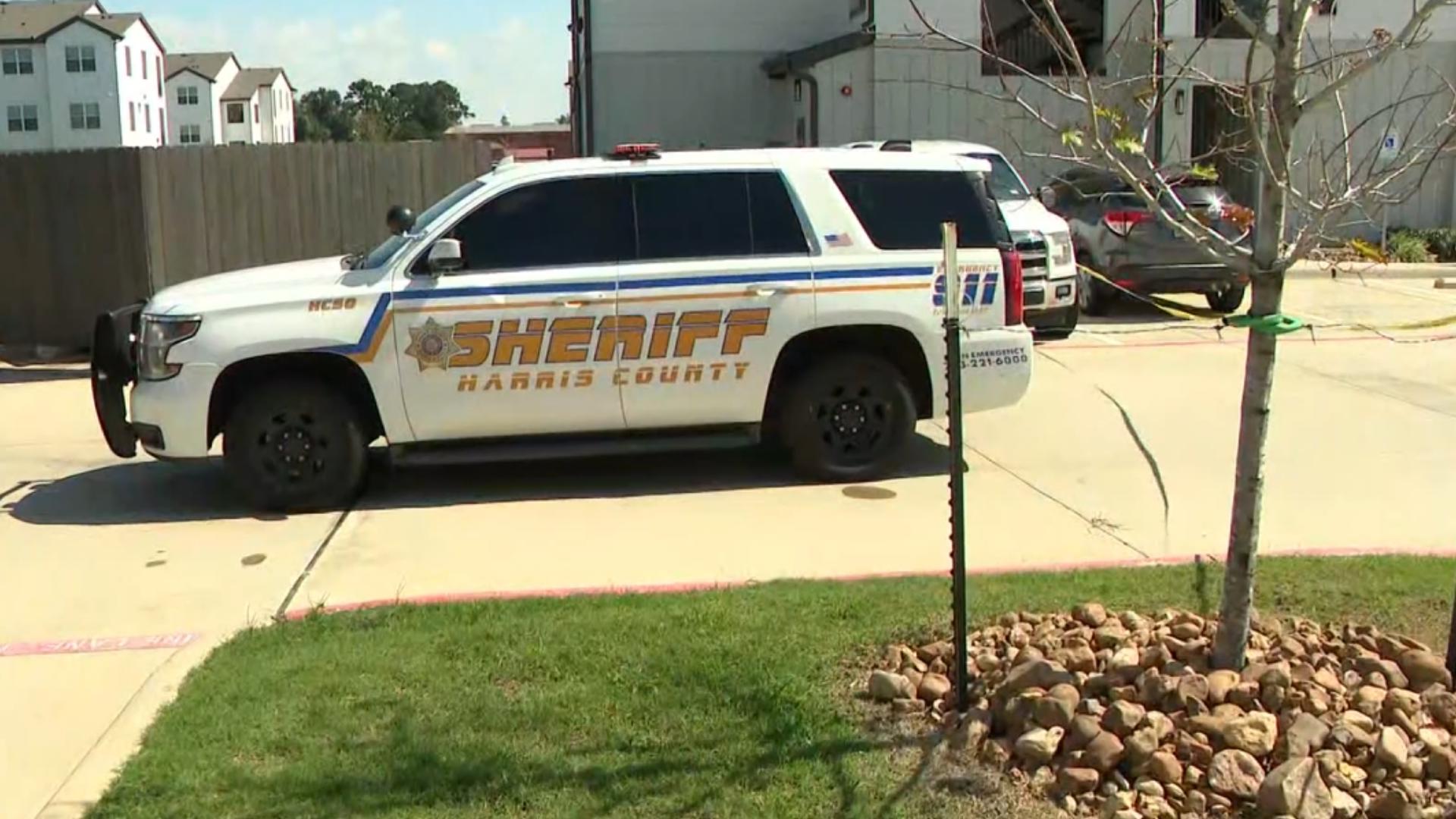 According to the Harris County Sheriff's Office, someone was being robbed. The victim was able to get the gun away from the suspect and fatally shoot him.