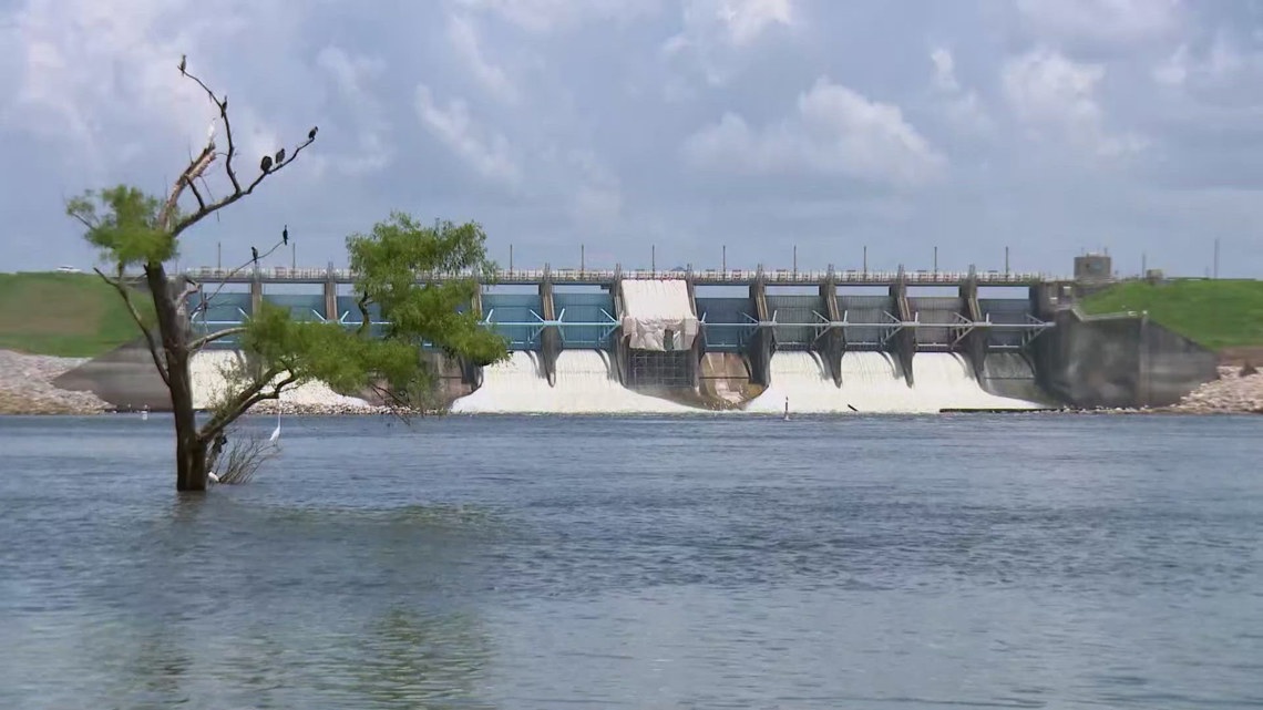 TRA: Damage to Lake Livingston dam was more visible after water receded
