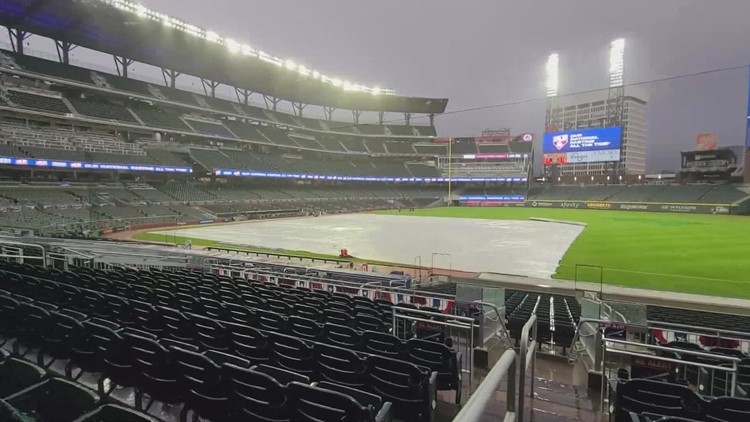 Rainy day in Atlanta as Astros practice for Game 3 of the World Series
