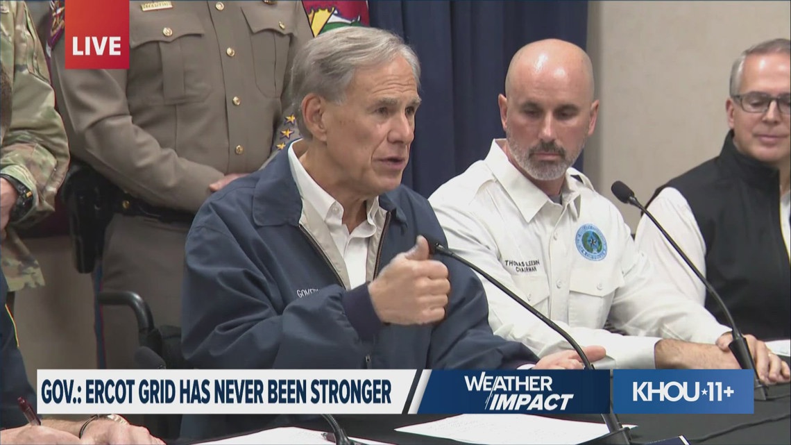 Gov. Abbott expands disaster declaration to 219 Texas counties during winter storm