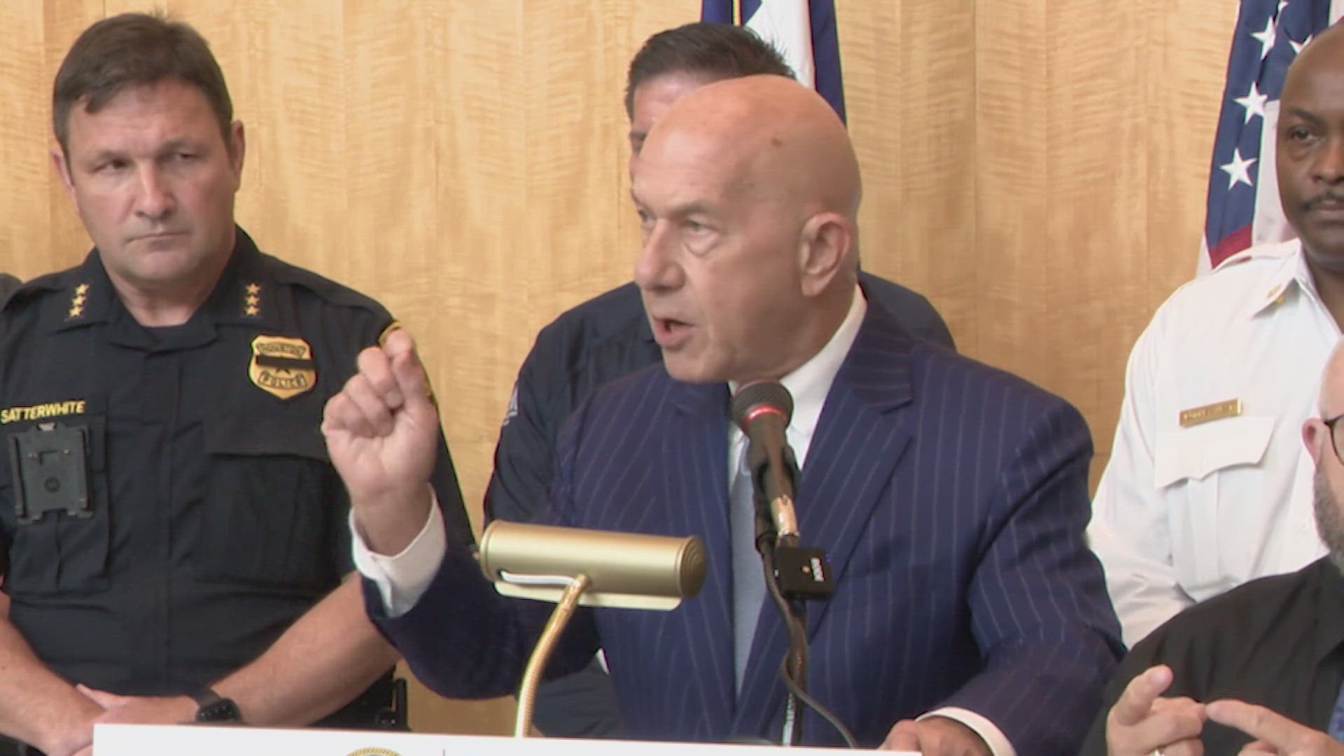 Mayor John Whitmire is criticizing a report quoting Councilman Edward Pollard saying lives would've been saved if the city was better prepared for Hurricane Beryl.