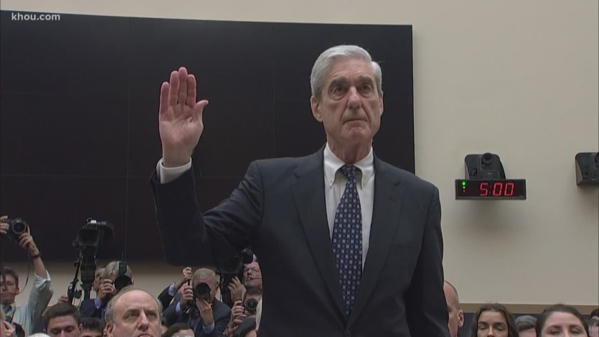 Former Special Counsel Robert Mueller testified for hours on Russian interference in the 2016 election and President Trump's alleged efforts to curtail the investigation.