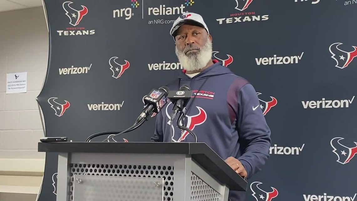 Texans head coach Lovie Smith on if he's making a change at quarterback