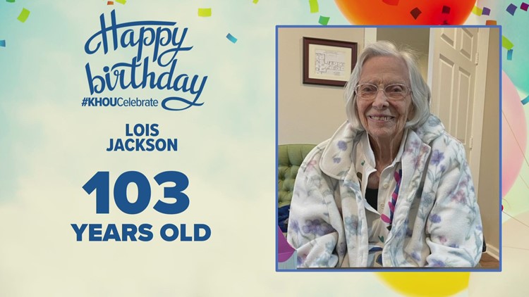 Celebrating you! Happy birthdays, including this lovely 103-year-old