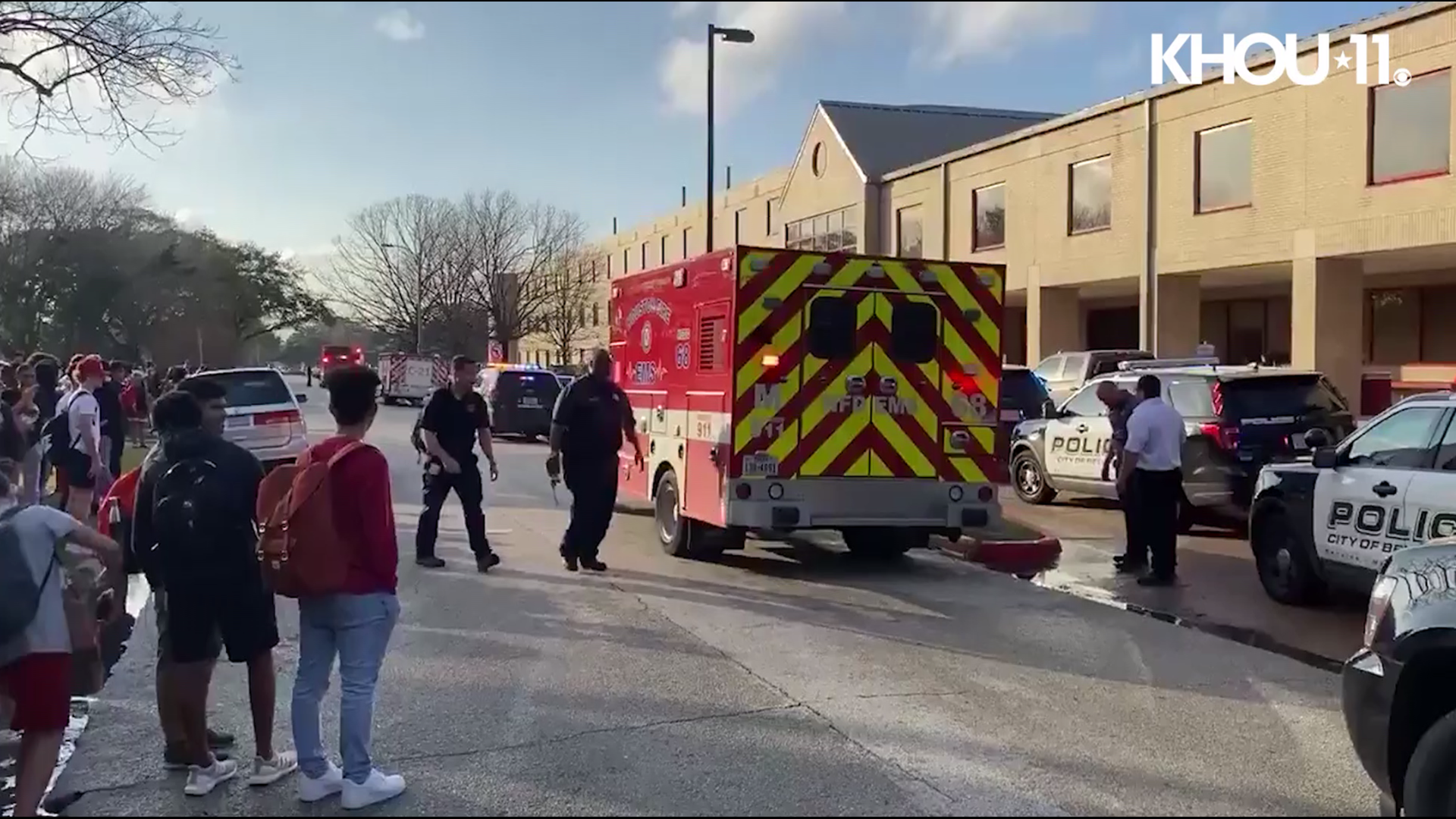 A 16-year-old student was killed Tuesday in a shooting at Bellaire High School. The victim's teenage classmate was later arrested in connection with the incident.