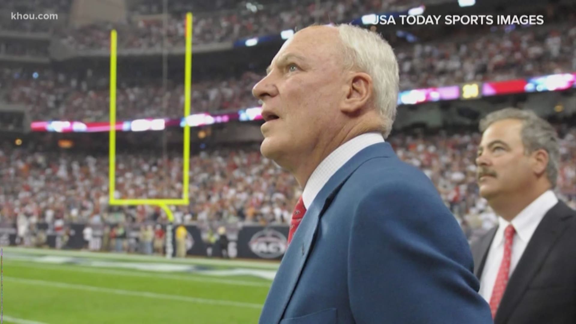 Houston Texans: Bob McNair honored before Monday's victory vs. Titans