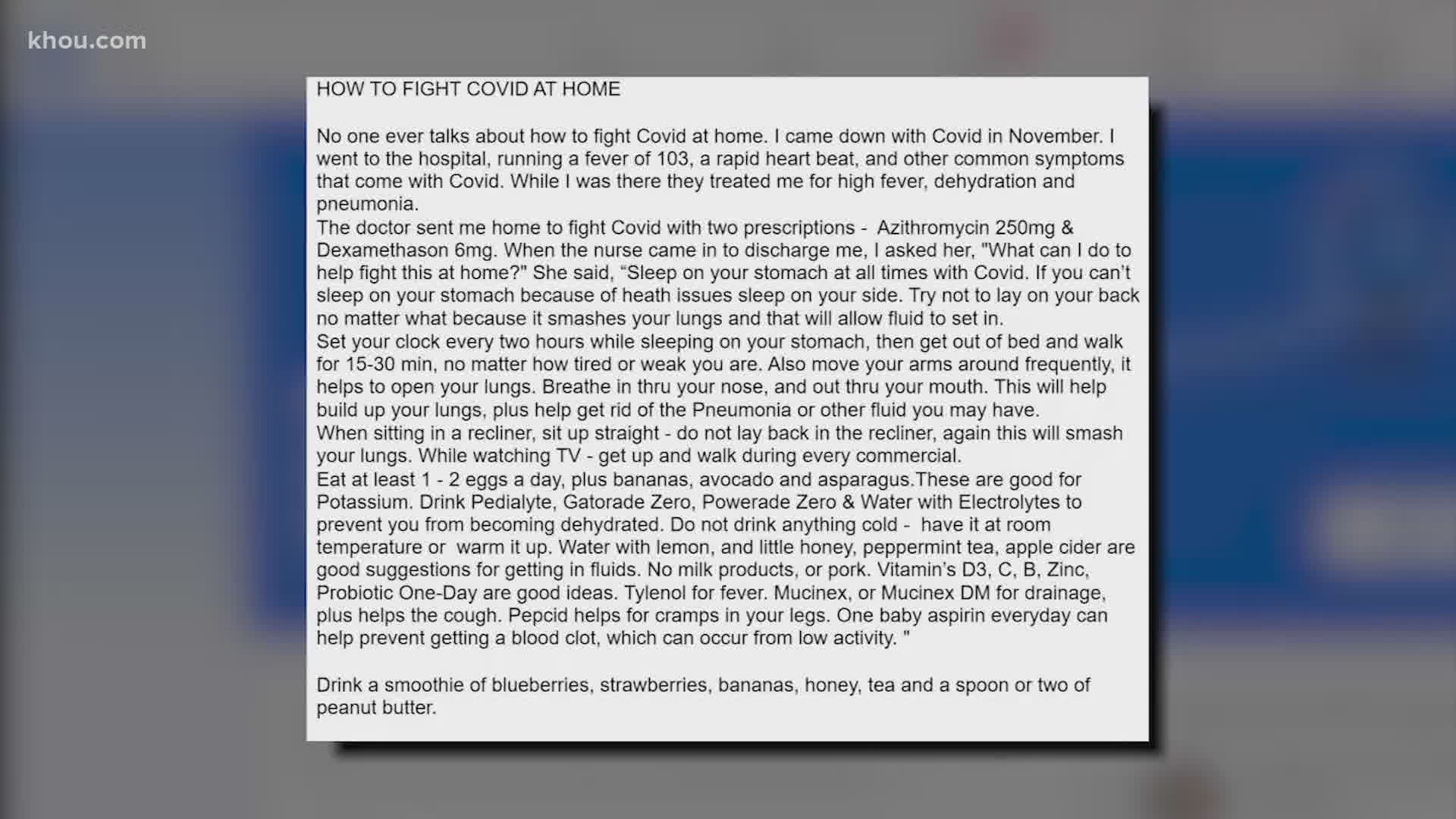 Verify don t believe the facebook post that tells you how to treat