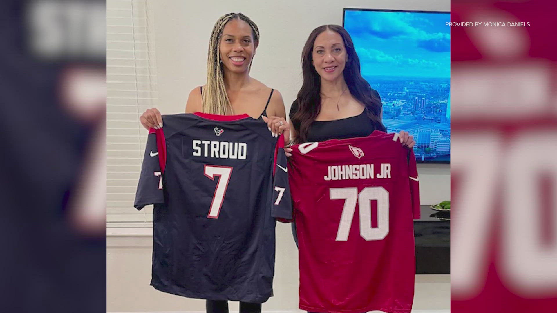 Kimberly Stroud and Monica Daniels – moms to Texans QB C.J. Stroud and Cardinals tackle Paris Johnson Jr. – have been part of every step of their sons' success.