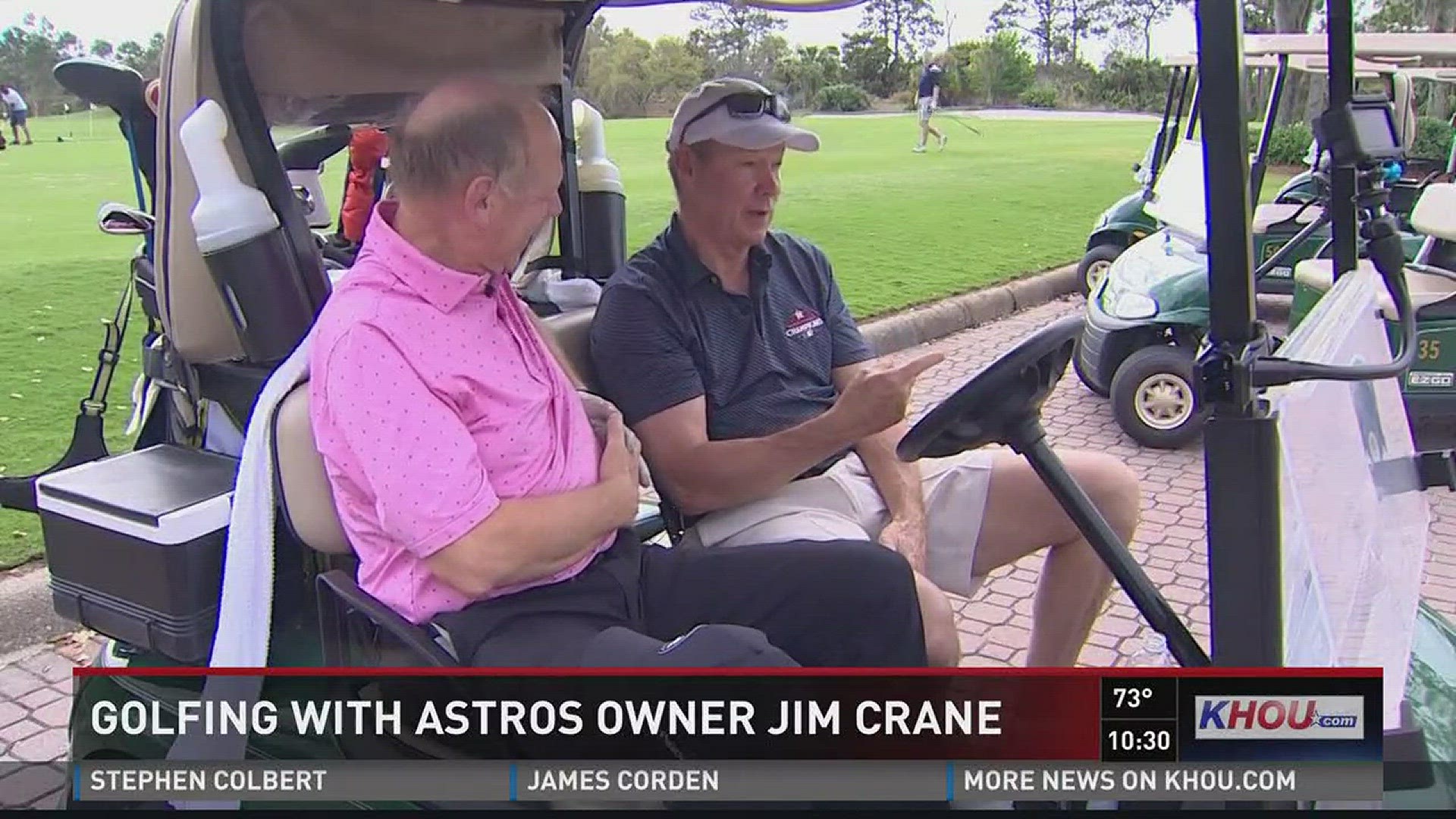 KHOU 11 Sports' Matt Musil went one-on-one with Houston Astros owner Jim Crane in Florida during spring training.