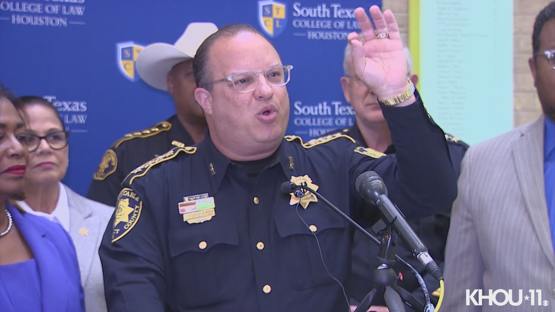 For the first time, all eight elected Harris County constables came together to agree on a unified use of force policy.