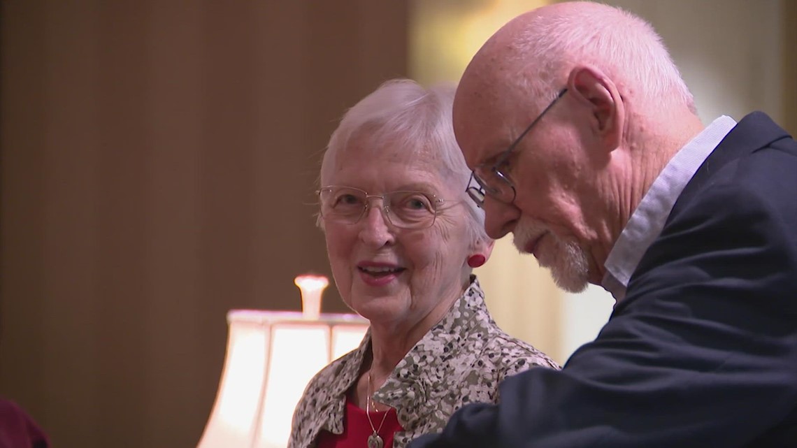 Love story for the ages: Couple rekindles romance 65 years after going