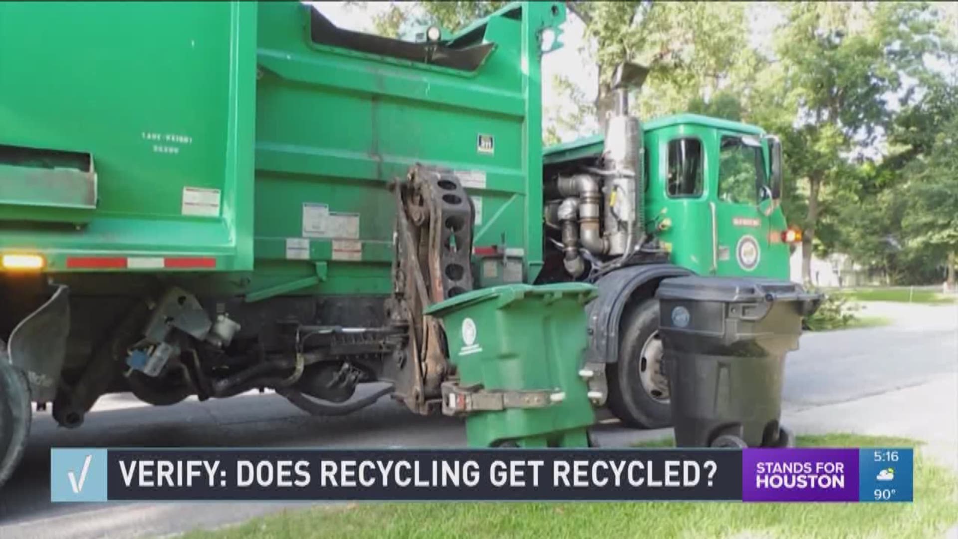 VERIFY Is curbside recycling actually recycled?