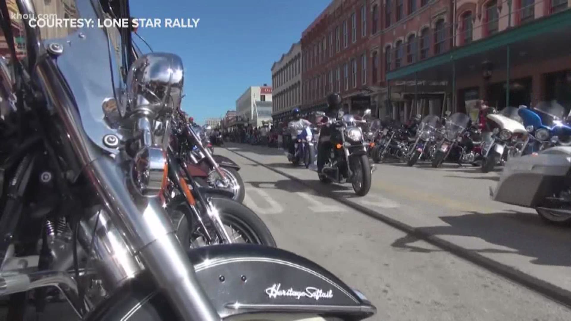 The annual biker event is expected to attract 400,000 visitors.