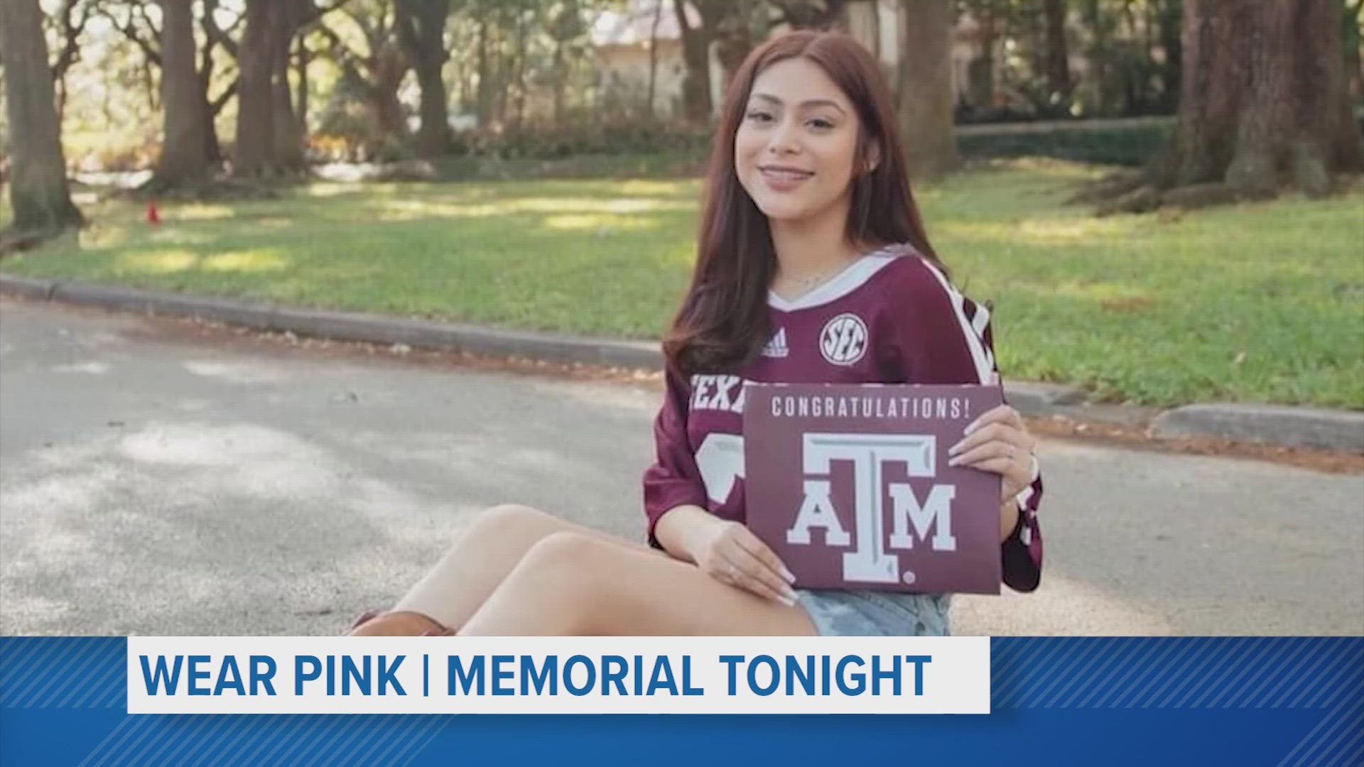 Britney Romero, a freshman at Texas A&M from Baytown, will be remembered Thursday at a memorial on campus. She died over the weekend after falling from a balcony.