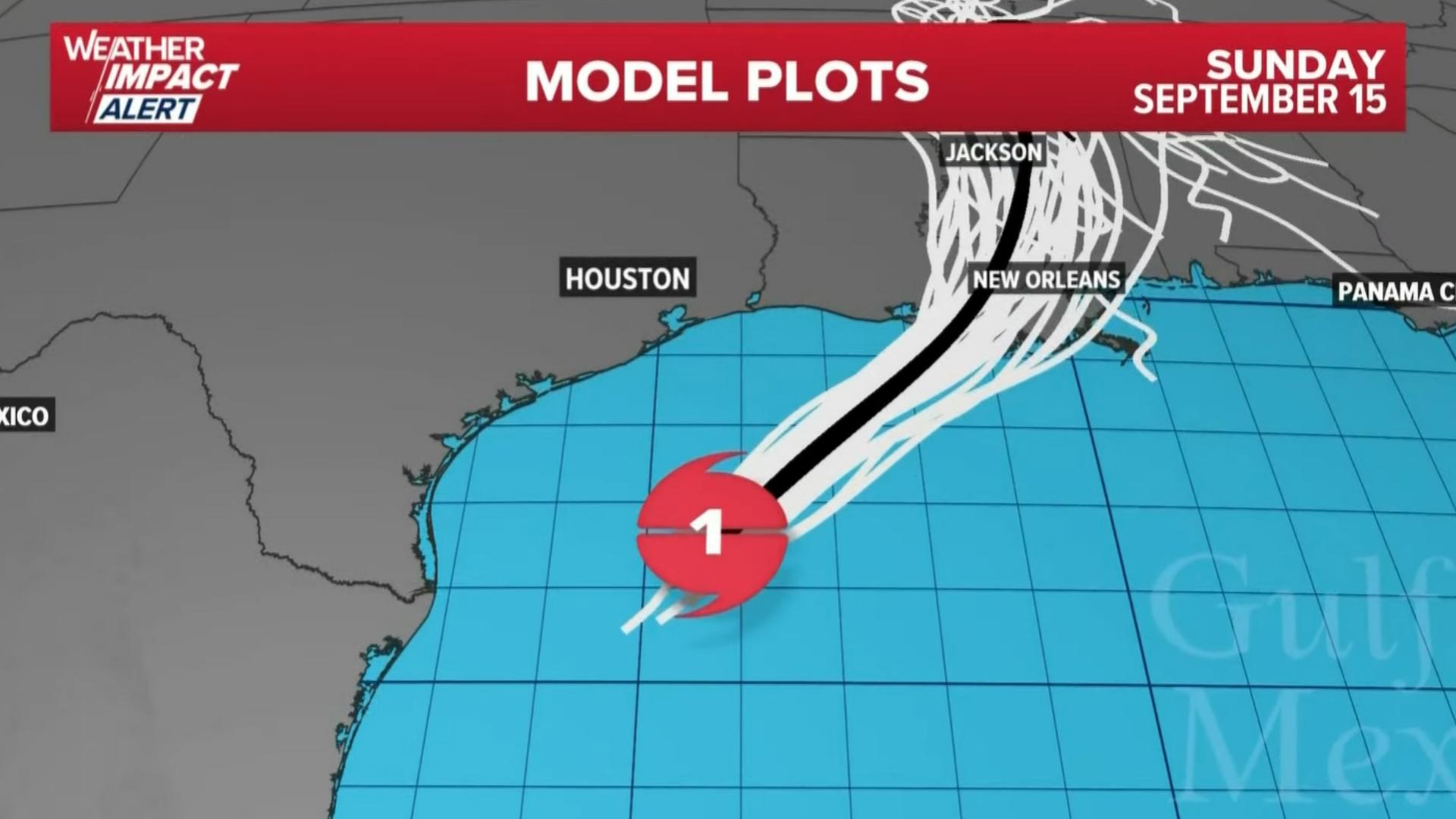 Chief Meteorologist David Paul has the latest track of the storm. Matt Dougherty is in Louisiana, as the storm approaches.