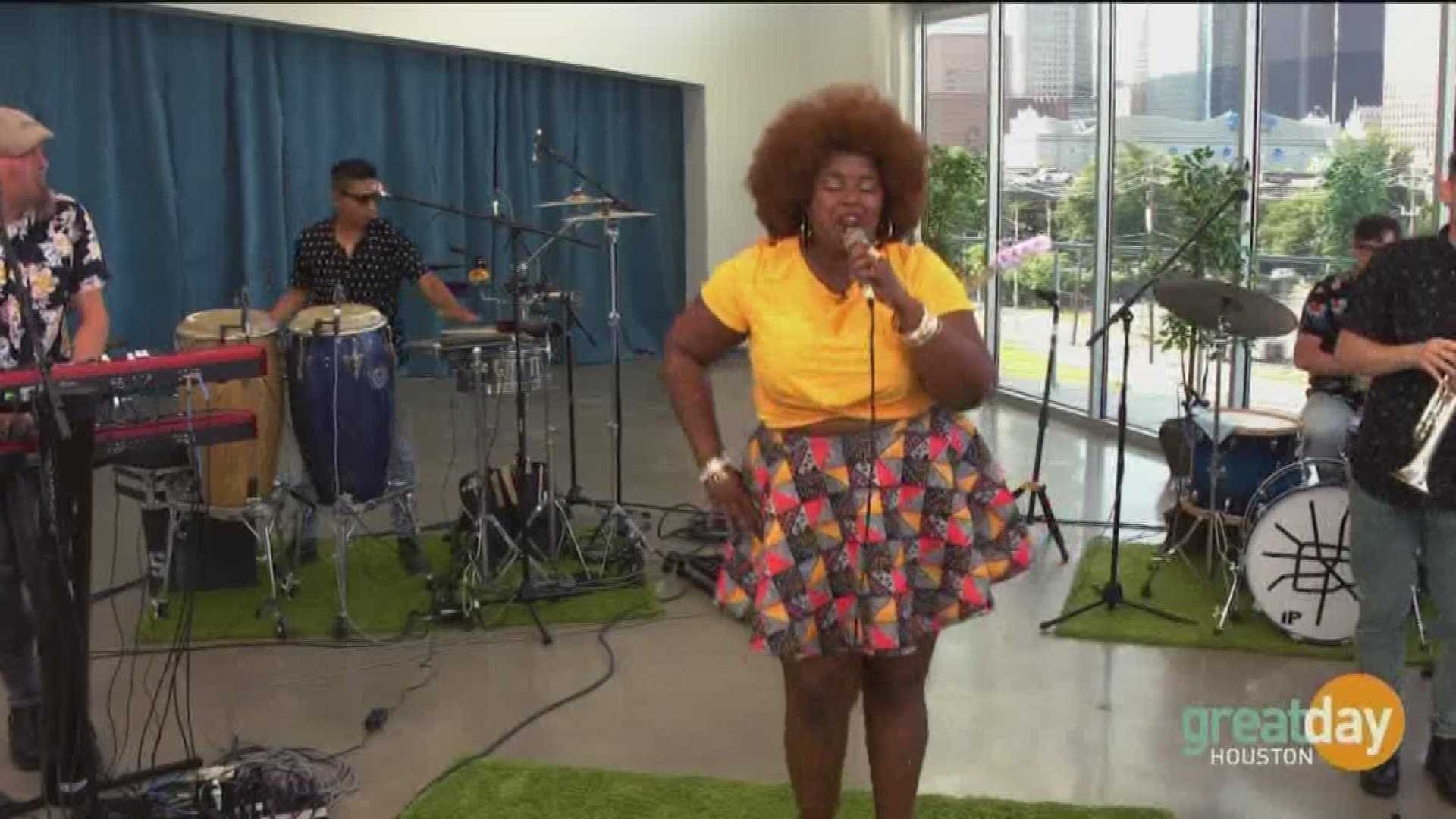 Houston's hottest band, The Suffers, gave us a taste of music from their new album Everything Here.
