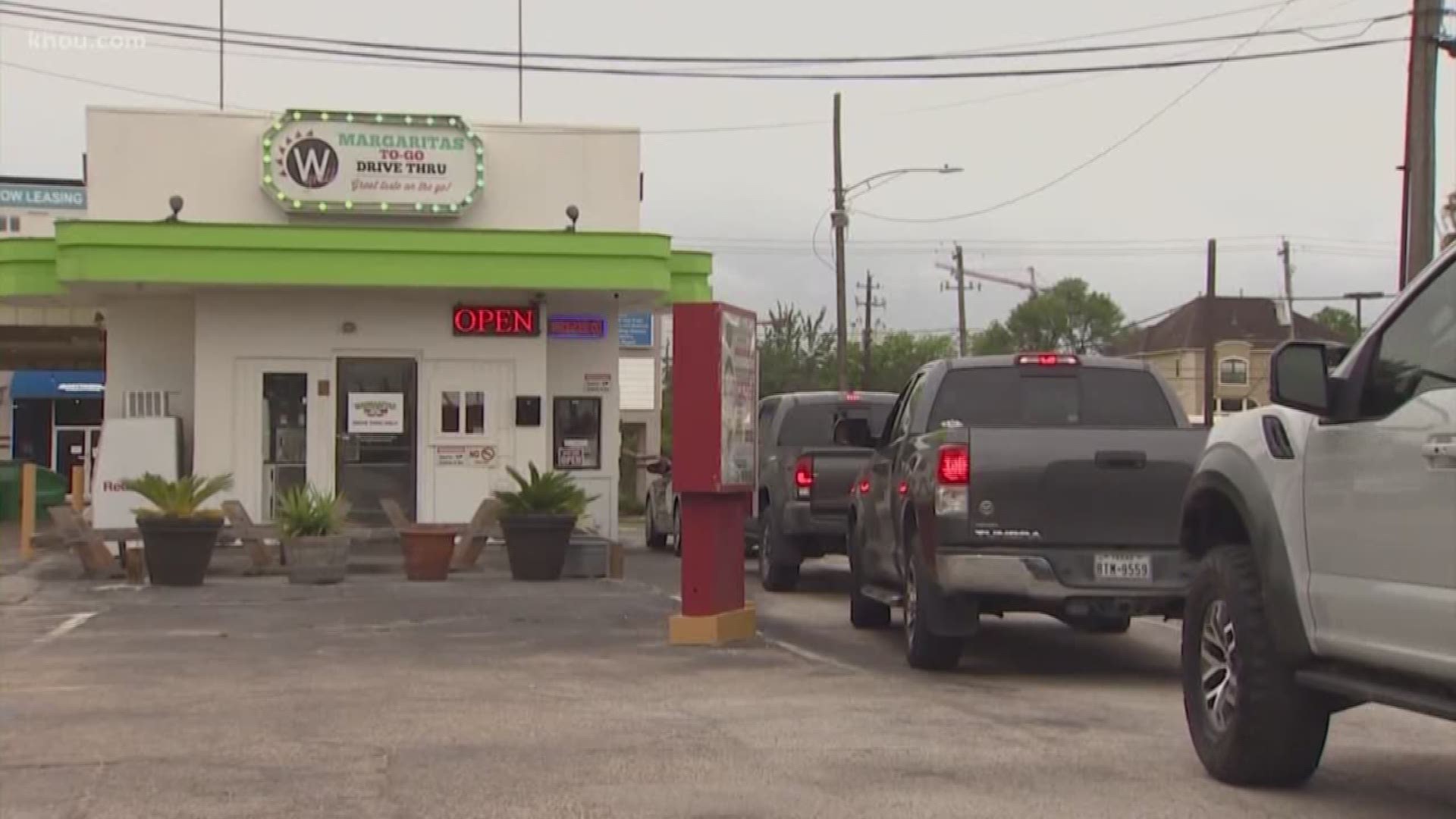 Since restrictions were put in place for restaurants due to the COVID-19 pandemic, one to-go margarita place in the Heights is seeing a boom in business.