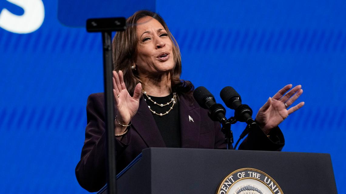 Kamala Harris Houston visit: Watch her full speech | khou.com