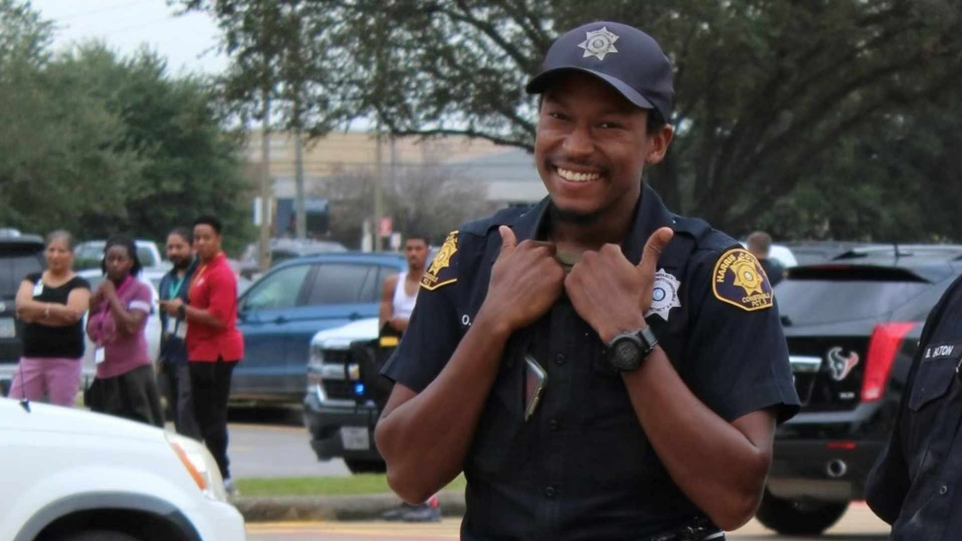 Authorities said Harris County Precinct 3 Deputy Constable Omar Ursin had just left his favorite restaurant with dinner for his family when he was shot and killed.
