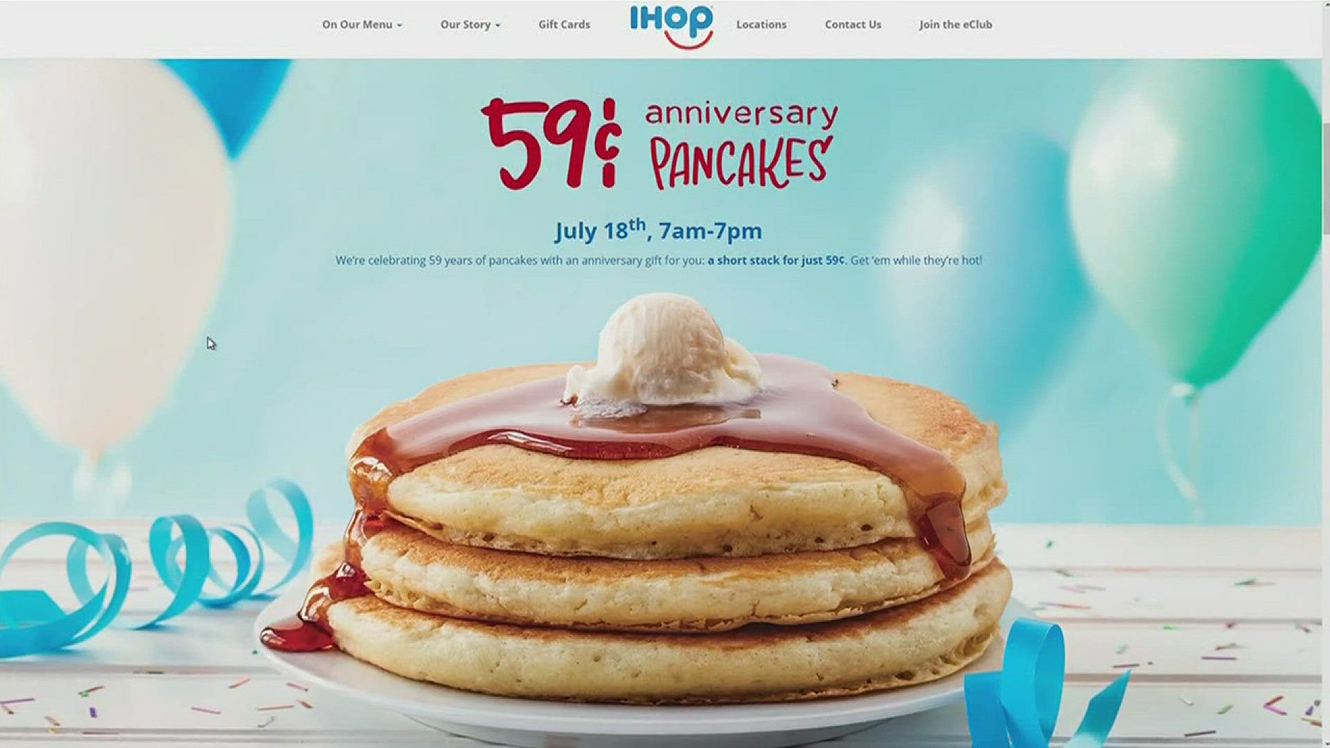 VERIFY Is IHOP offering cheap pancakes next week?