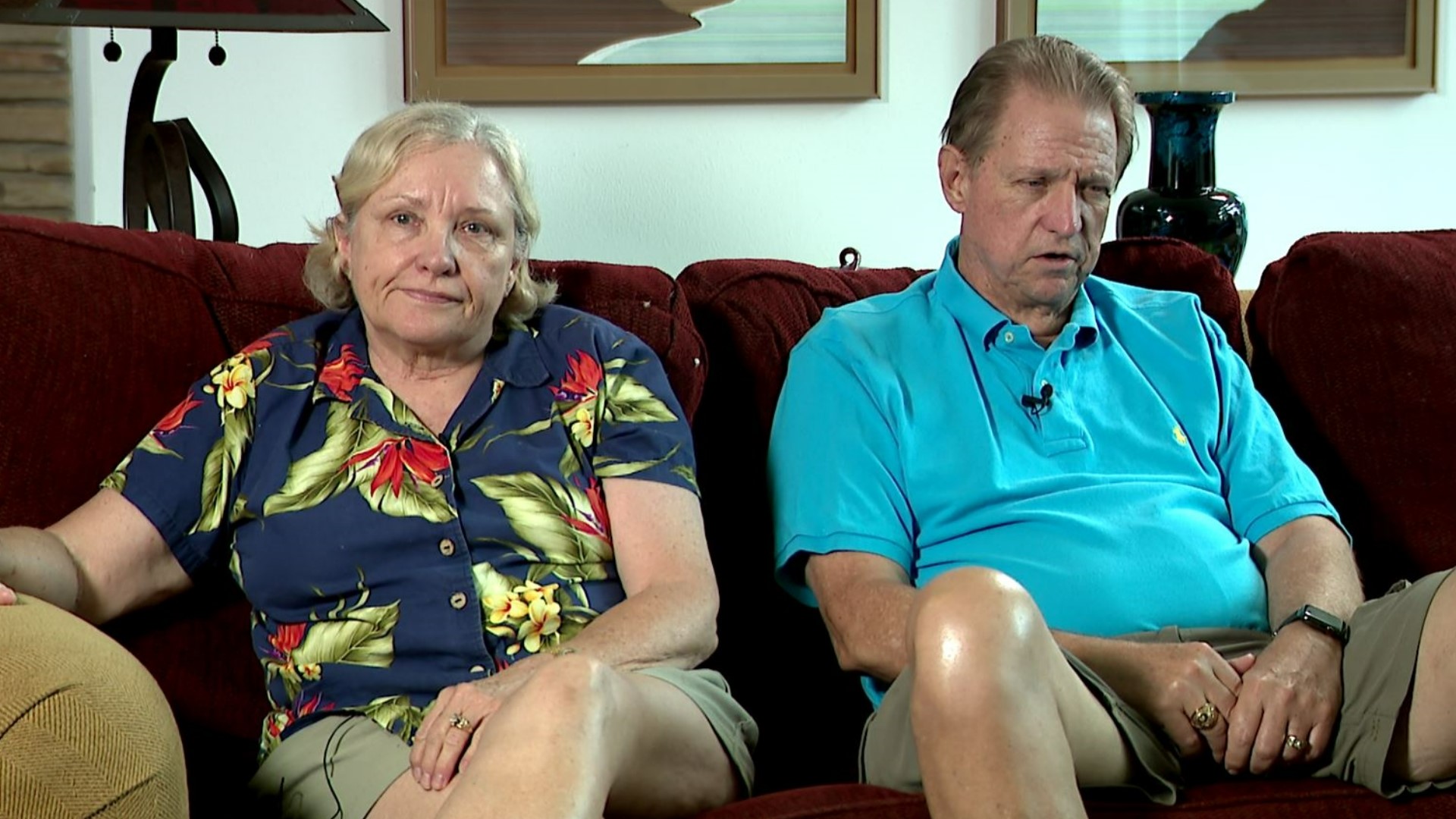 The couple said the way the envelope was mailed makes them worried it could be mass produced by scammers fishing for victims.