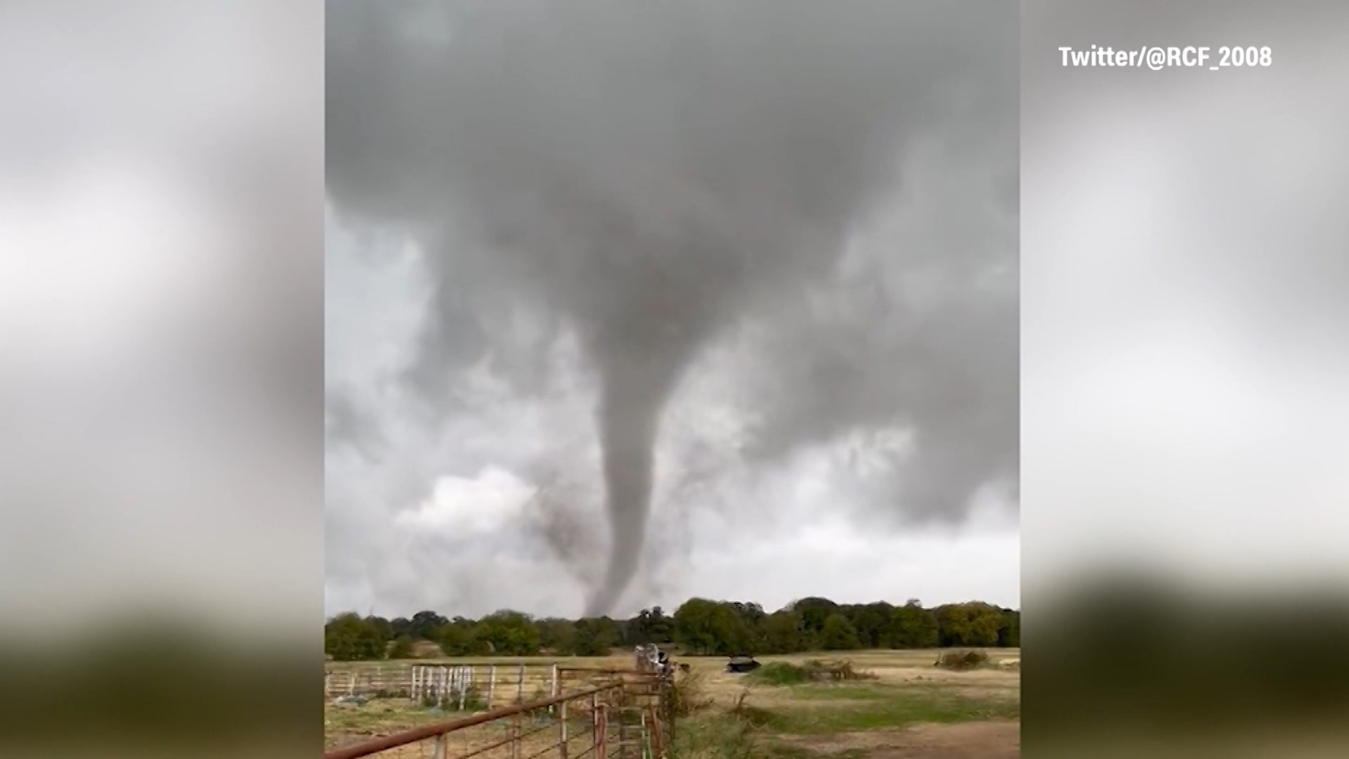 Officials said four homes were damaged, but thankfully no one was hurt.