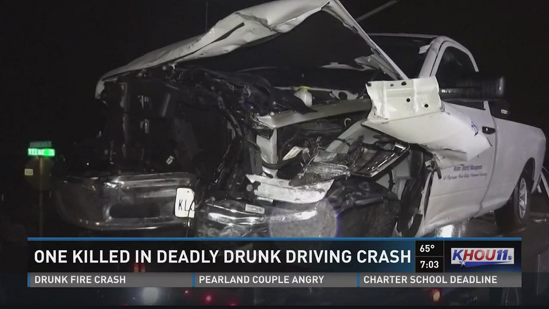 A drunk driver caused a fatal crash in northwest Harris County late Friday night, deputies say.