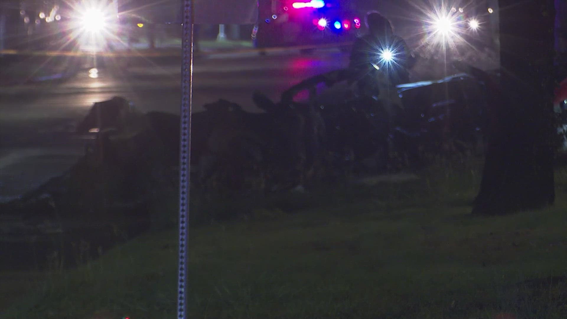 HPD: Woman dies in fiery crash in southwest Houston | khou.com