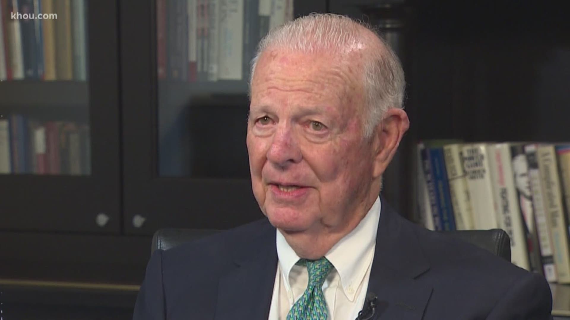 Legendary Houston political insider James Baker condemns the current political environment. Baker sat down with KHOU 11 News to share his thoughts as Rice University marks the 25th anniversary of the Baker Institute for Public Policy.