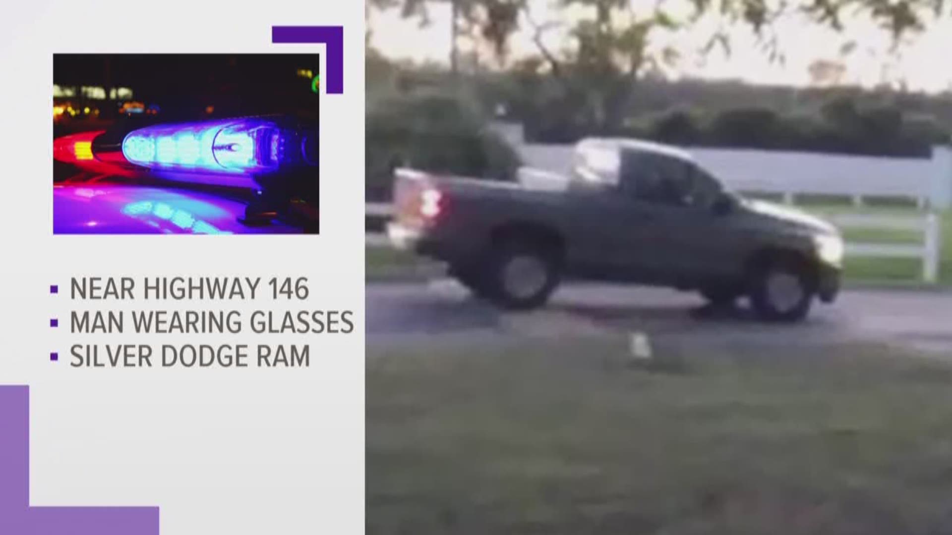 Baytown police are investigating a report of an attempted kidnapping after an 11-year-old boy said he was followed by a man and woman driving a pickup truck.