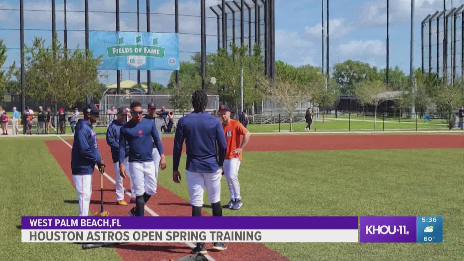 Houston Astros spring training Justin Verlander returns to mound khou